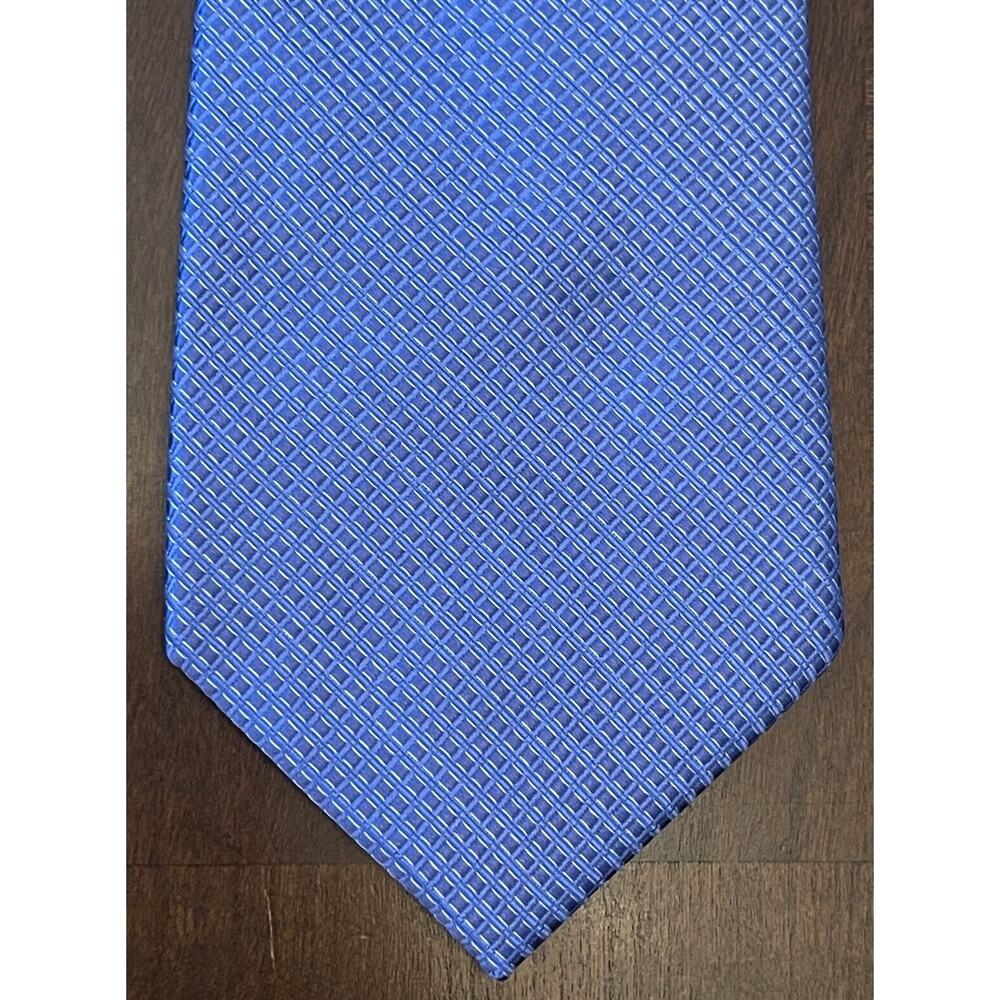 Croft & Barrow Blue 85% Silk 15% Polyester Men’s Neck Tie Made In China